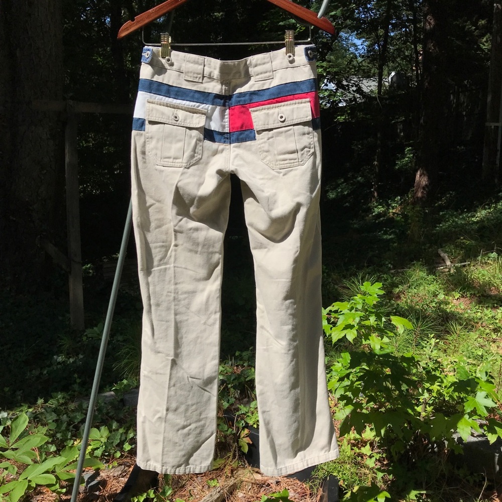 Vintage Tommy Jeans Colorblock Khaki Chinos